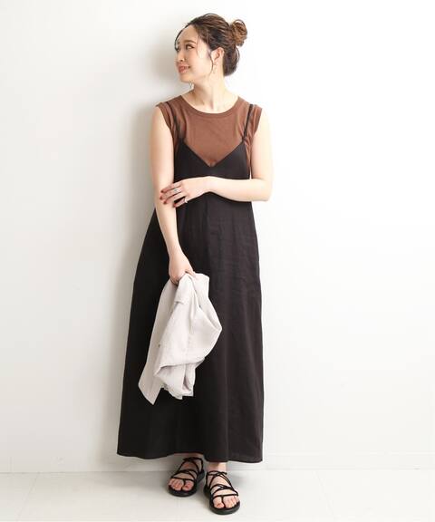 リネンキャミワンピース Slobe Iena スローブ イエナ 公式のファッション通販 Baycrew S Store