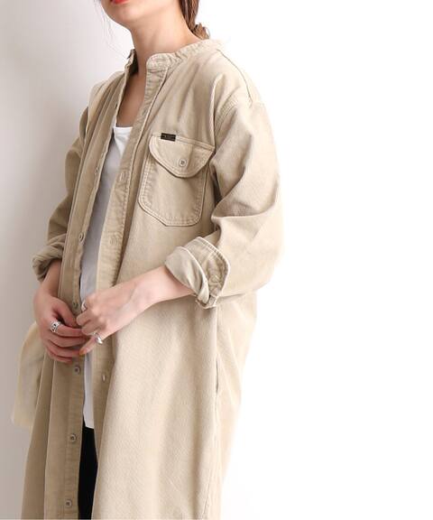 Lee リー Slobe別注 コーデュロイシャツワンピース Slobe Iena スローブ イエナ 公式のファッション通販 Baycrew S Store