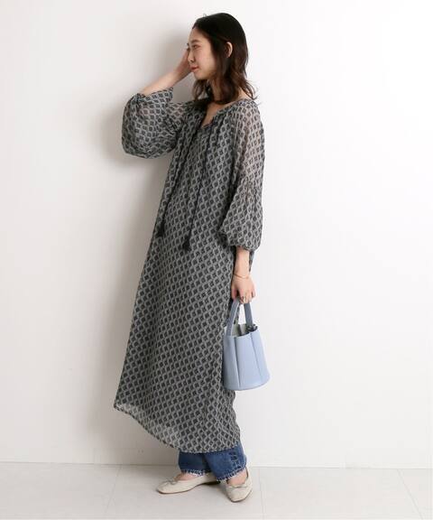 Deby Debo デビーデボ Slobe別注 Dress ロングワンピース Slobe Iena スローブ イエナ 公式のファッション通販 20040913001110 Baycrew S Store