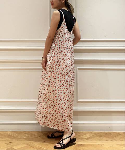 Iena La Boucle スイカプリント キャミワンピース Iena イエナ 公式のファッション通販 Baycrew S Store