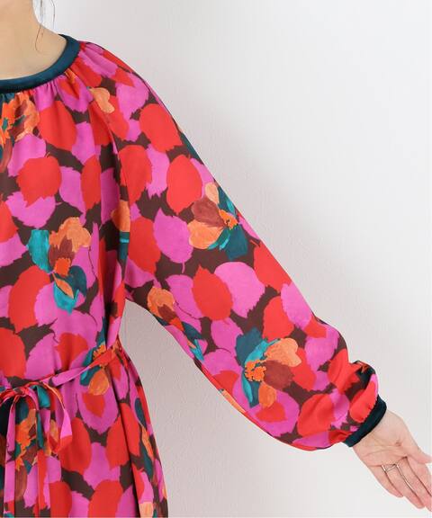 Iena La Boucle リーフフラワー スモックワンピース Iena イエナ 公式のファッション通販 Baycrew S Store