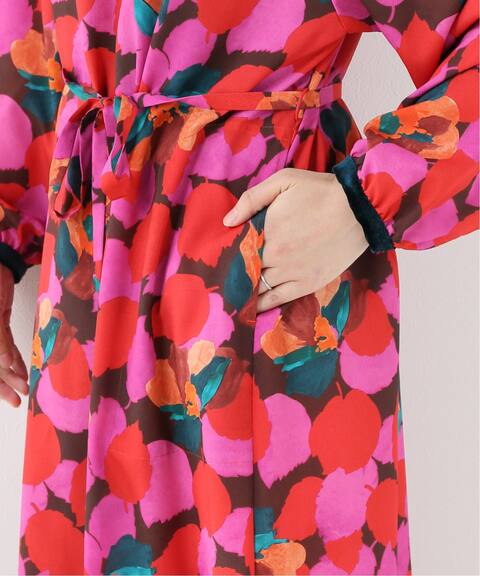 Iena La Boucle リーフフラワー スモックワンピース Iena イエナ 公式のファッション通販 Baycrew S Store