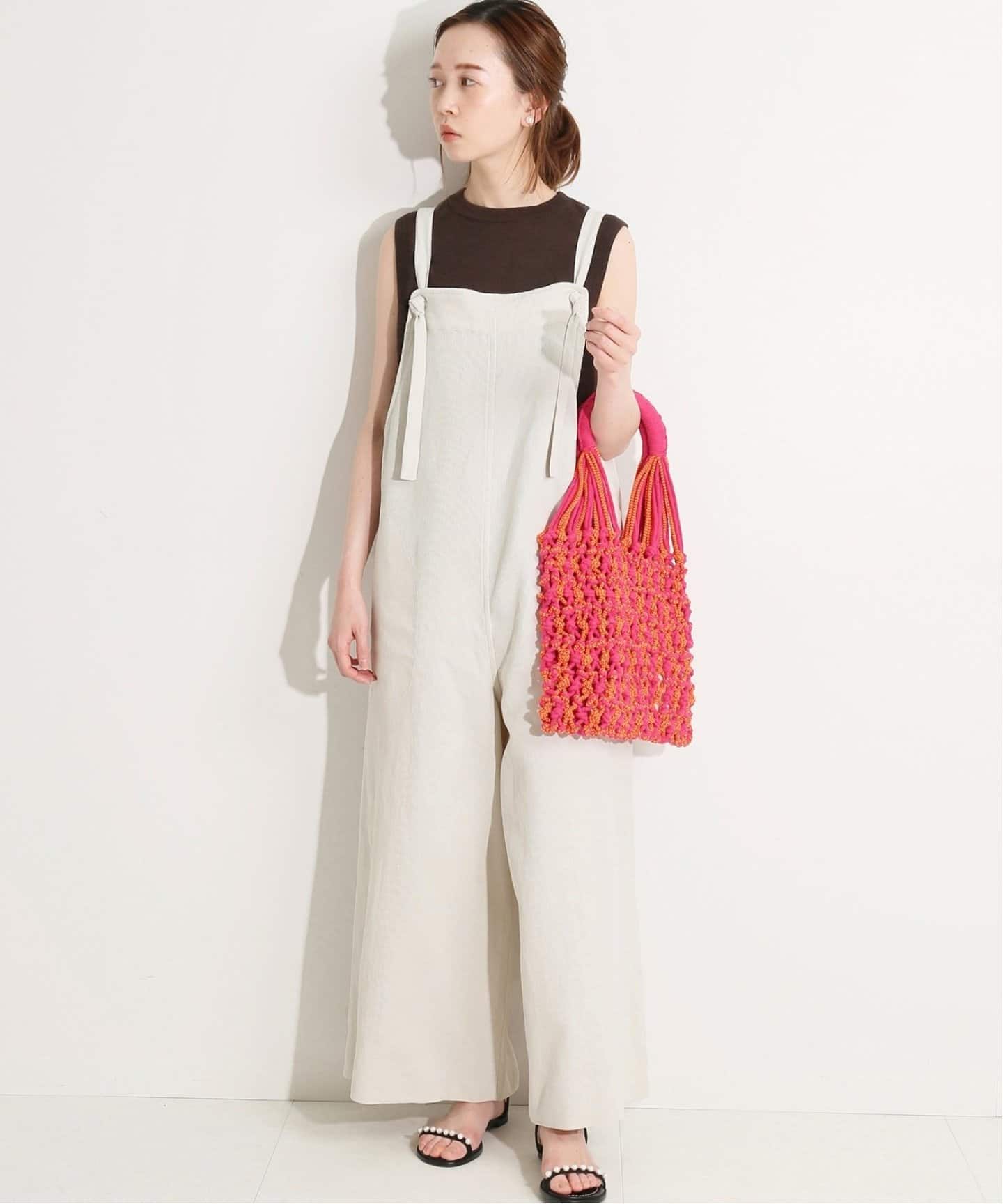 IENA LA BOUCLE ニドム加工オックス オールインワン ナチュラル36