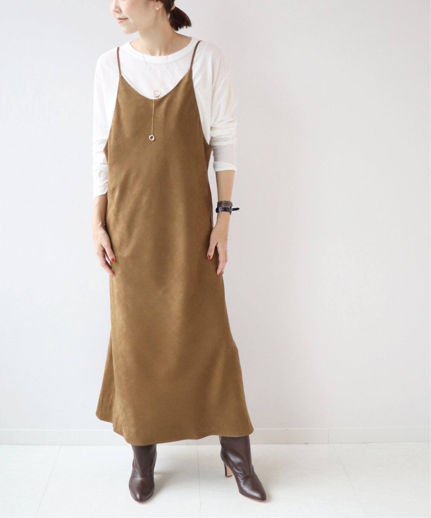 R Iam フェイクスエードキャミワンピース Plage プラージュ 公式のファッション通販 Baycrew S Store