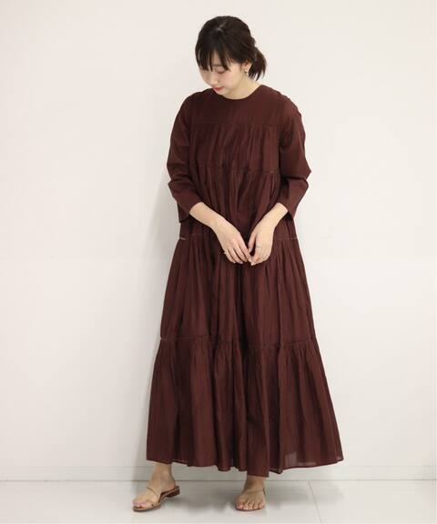 Ne Quittez Pas ヌキテパ Sp Tiered ドレス Plage プラージュ 公式のファッション通販 20040923002410 Baycrew S Store