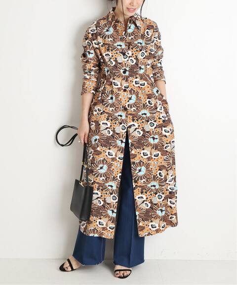 Seventies プリントワンピース Vermeil Par Iena ヴェルメイユ パー イエナ 公式のファッション通販 Baycrew S Store