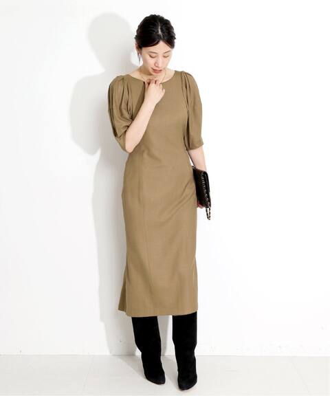 レーヨンポプリンパフスリーブワンピース Vermeil Par Iena ヴェルメイユ パー イエナ 公式のファッション通販 Baycrew S Store