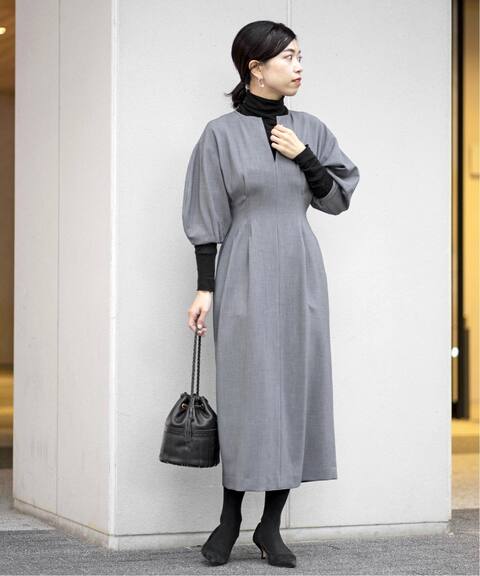 エクラ別注 Carreman ウエストシェイプワンピース Vermeil Par Iena ヴェルメイユ パー イエナ 公式のファッション通販 Baycrew S Store