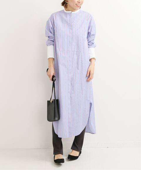 Thomas Mason ストライプクレリックワンピース Vermeil Par Iena ヴェルメイユ パー イエナ 公式のファッション通販 Baycrew S Store