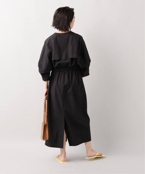 Martin Grant マーティングラント Collariless Rolled Sleeve ワンピース Vermeil Par Iena ヴェルメイユ パー イエナ 公式のファッション通販 Baycrew S Store