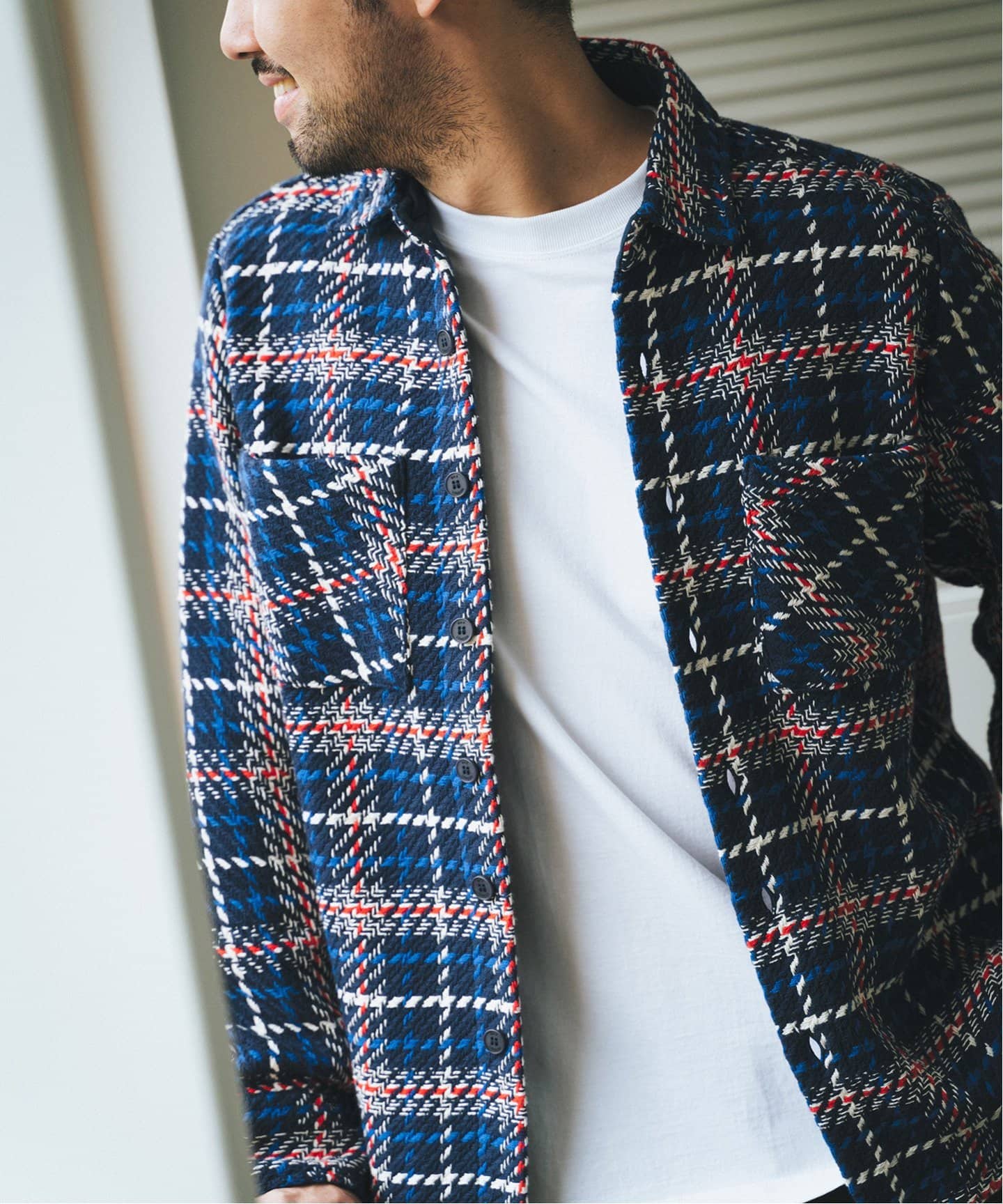 WAX LONDON / ワックスロンドン】 バスケットチェックシャツ