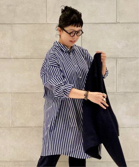 チェック ストライプ Bigシャツ Journal Standard Luxe ジャーナルスタンダード ラックス 公式のファッション通販 Baycrew S Store