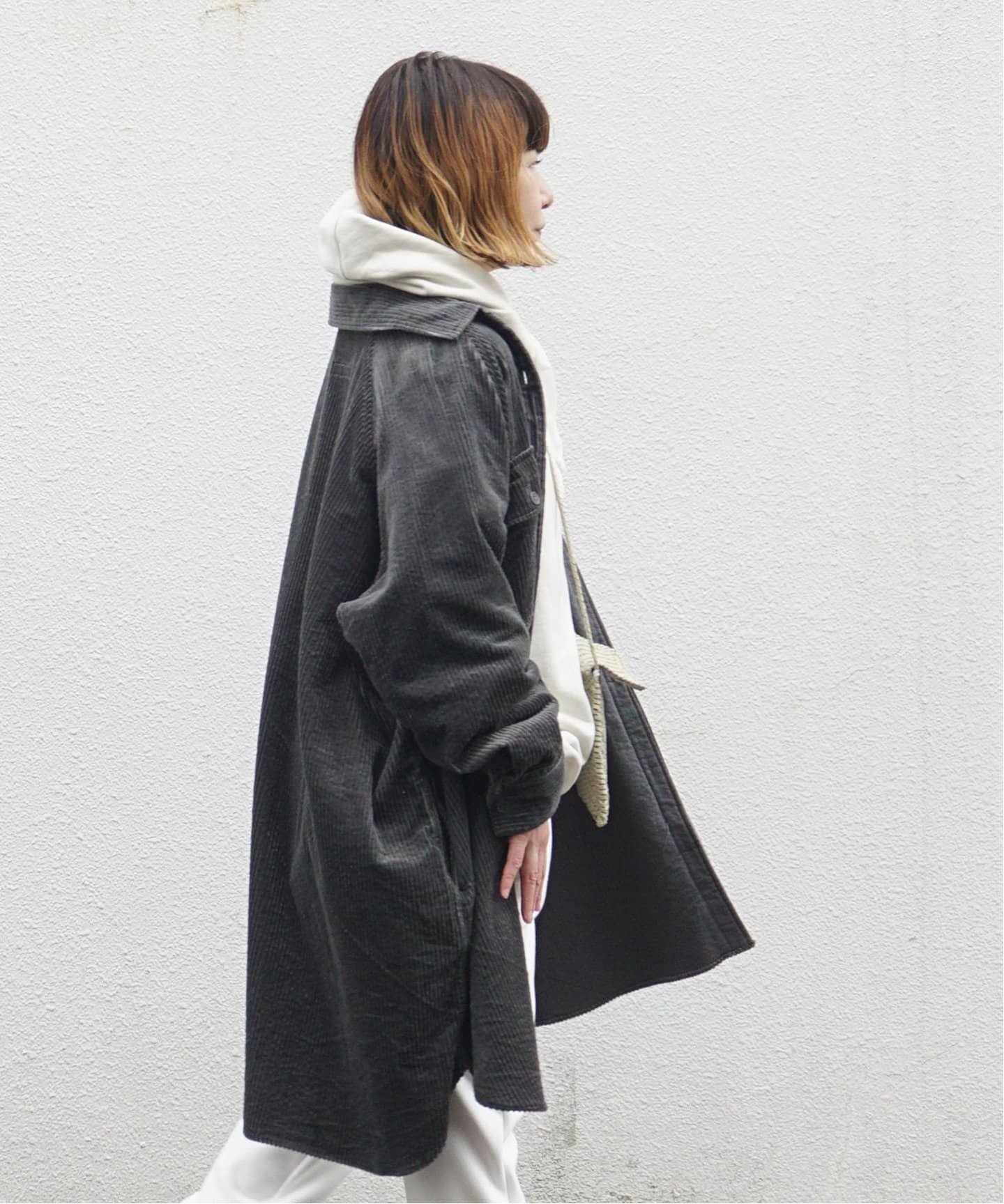 js luxe☆5Wコール BIGCPOシャツ ナチュラル 【公式通販】