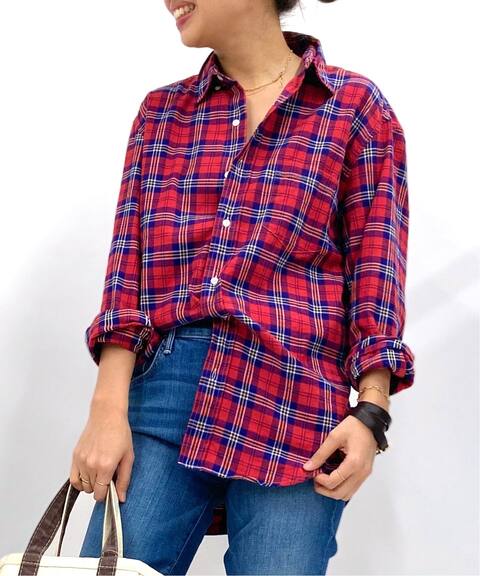Frank Eileen フランクアンドアイリーン チェックシャツ Deuxieme Classe ドゥーズィエム クラス 公式のファッション通販 Baycrew S Store Frank Eileen フランクアンドアイリーン チェックシャツ Deuxieme Classe ドゥーズィエム クラス 公式のファッション通販 Baycrew S Store