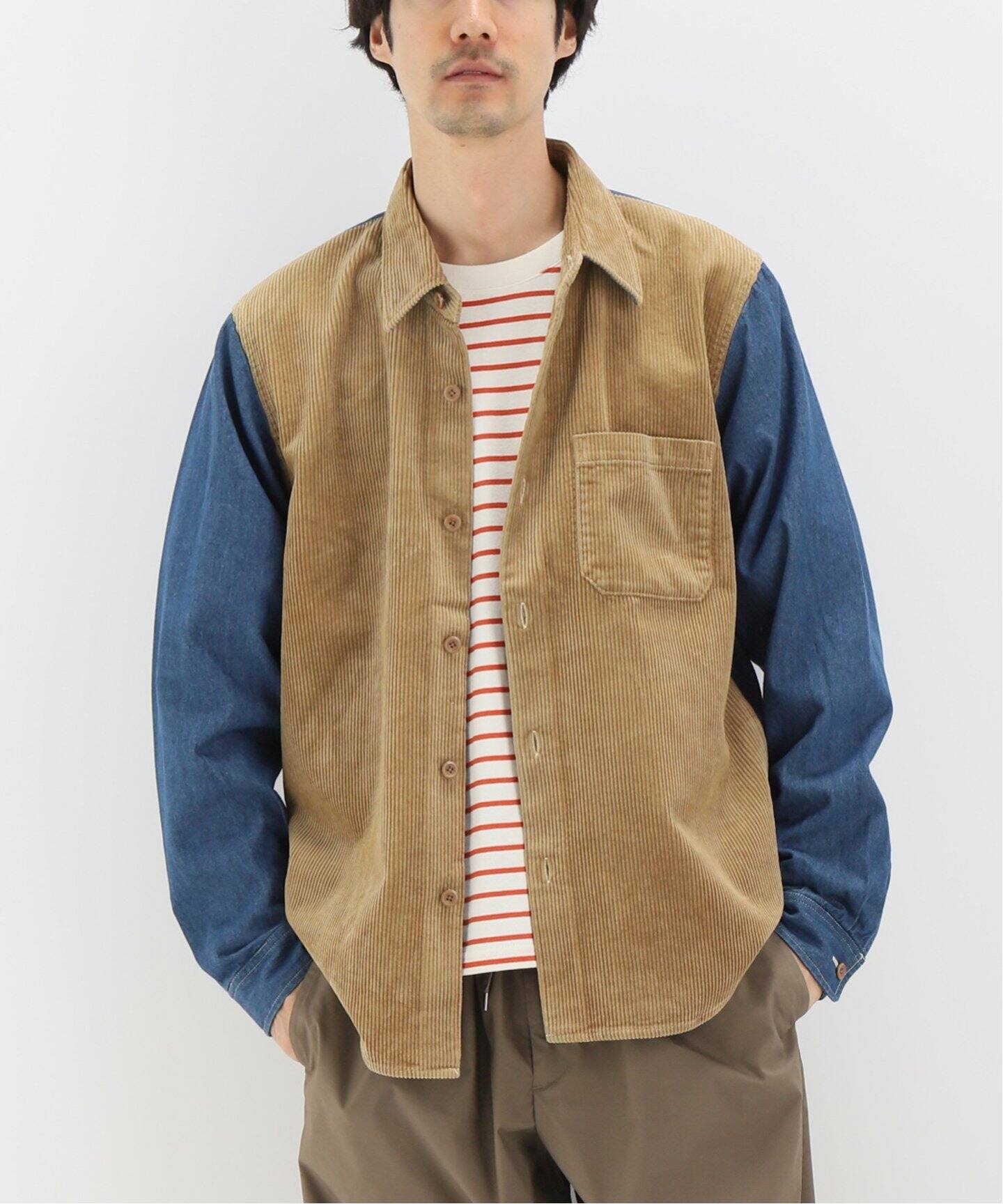 STUSSY / ステューシー】 Cord Denim Mix 