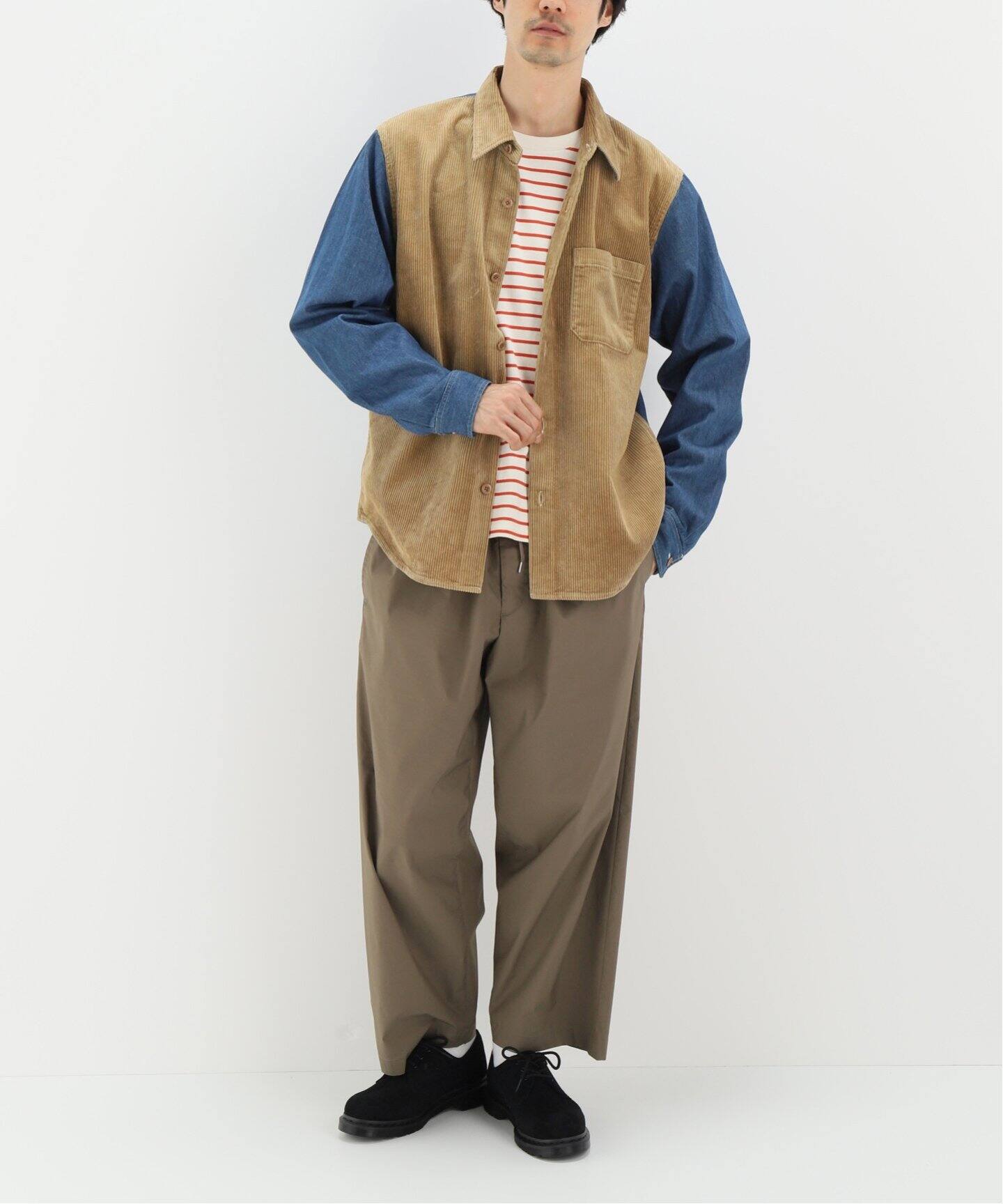 STUSSY / ステューシー】 Cord Denim Mix 
