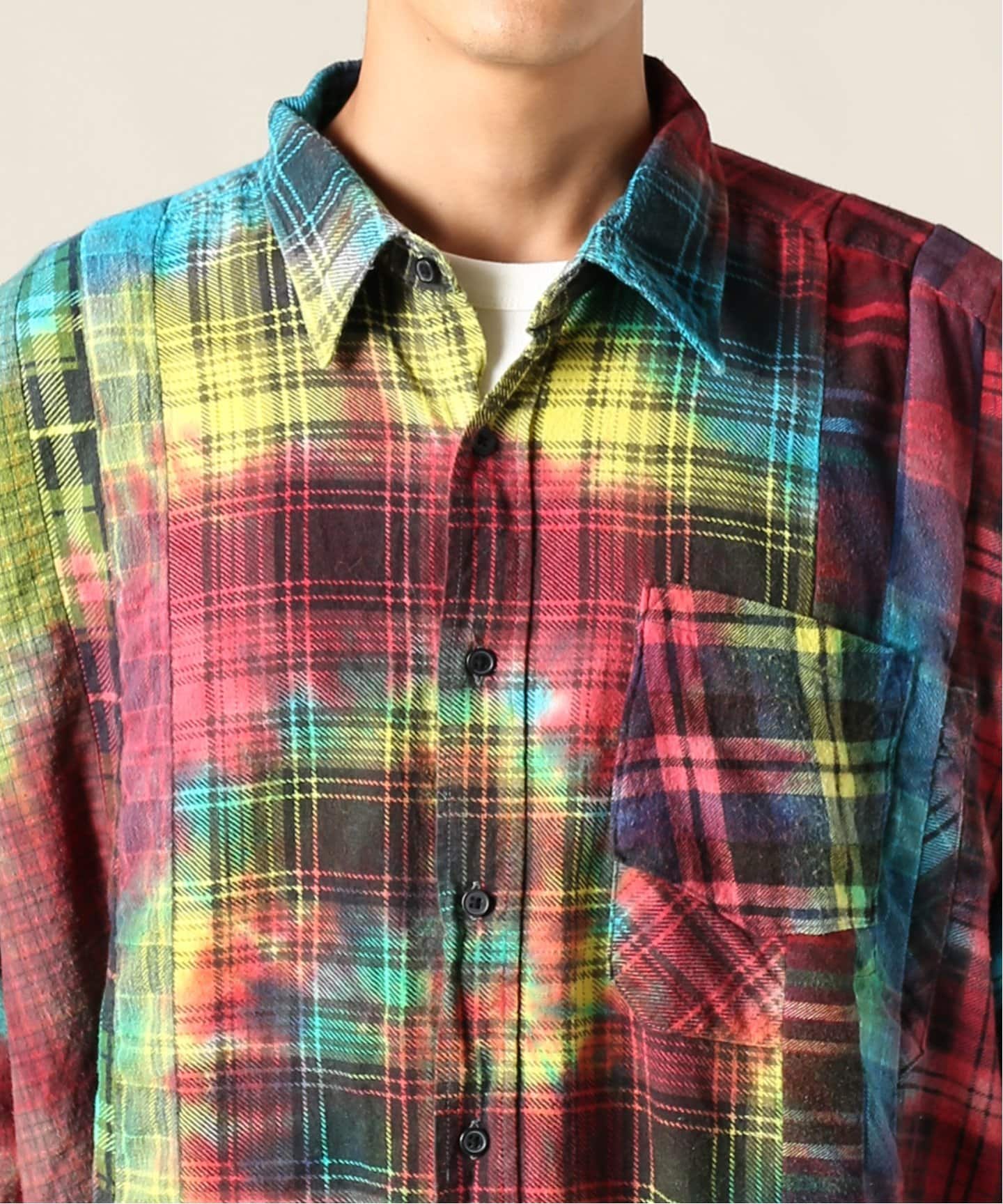 NEEDLES / ニードルス】 Flannel Shirt -7 Cuts Wide Shir|JOURNAL NEEDLES / ニードルス】 Flannel Shirt -7 Cuts Wide Shir|JOURNAL