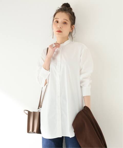 スタンドカラーシャツ 2 B C Stock ベーセーストック 公式のファッション通販 Baycrew S Store