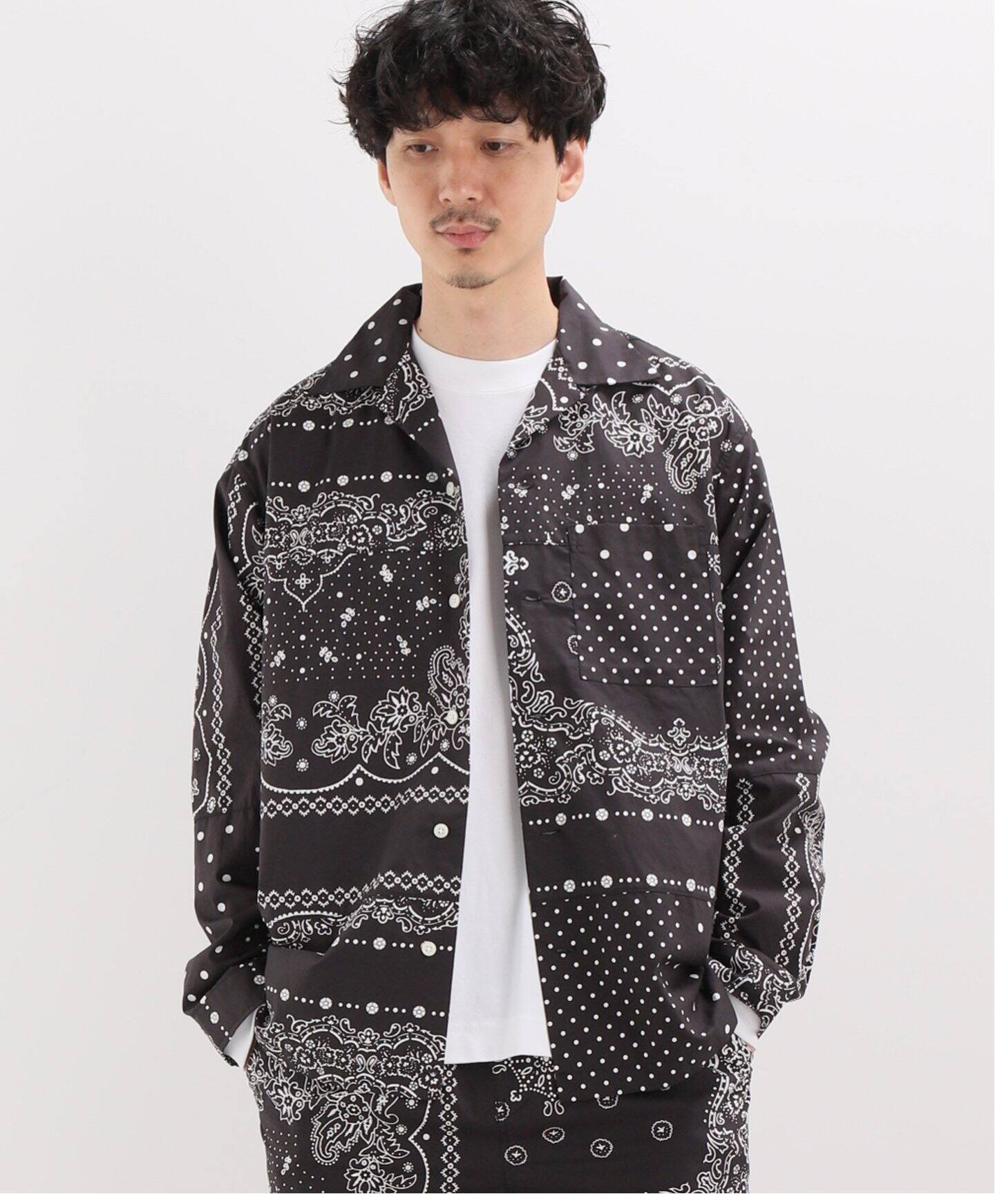 ELEPHANT BRAND / エレファントブランド】BANDANAシャツ【セットアップ 