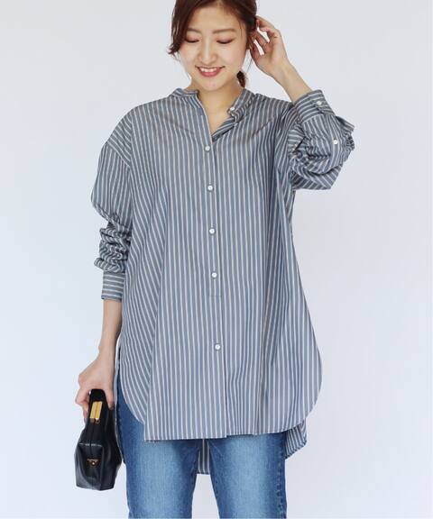 R Pストライプシャツ Iena イエナ 公式のファッション通販 Baycrew S Store