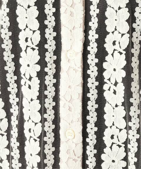 チュールレースバンドカラーシャツ Iena イエナ 公式のファッション通販 Baycrew S Store