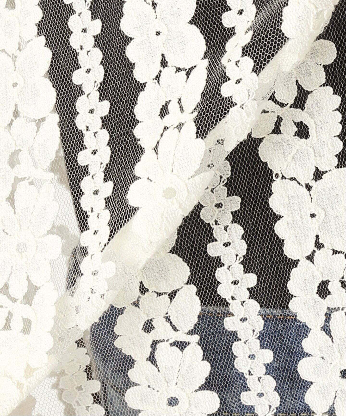 チュールレースバンドカラーシャツ Iena イエナ 公式のファッション通販 Baycrew S Store