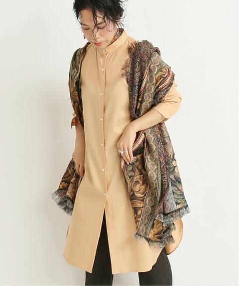 Iena La Boucle 強撚ツイルロングシャツ Iena イエナ 公式のファッション通販 Baycrew S Store