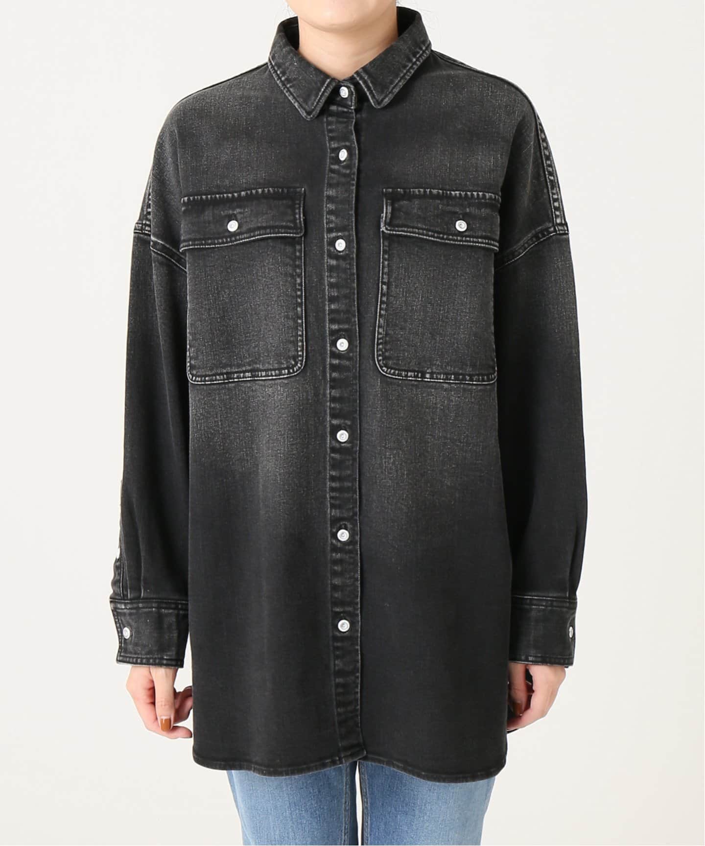 Healthy denim/ヘルシーデニム】SP BK BIG シャツ◇|Plage Healthy denim/ヘルシーデニム】SP BK BIG シャツ◇|Plage
