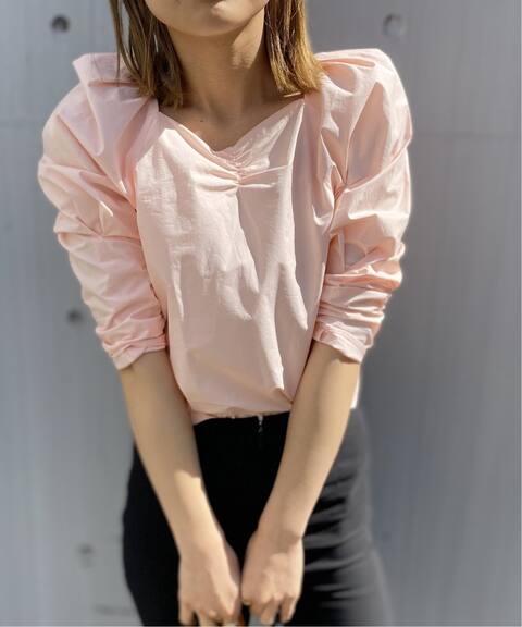 コットン パフスリーブブラウス Edit For Lulu エディット フォー ルル 公式のファッション通販 Baycrew S Store