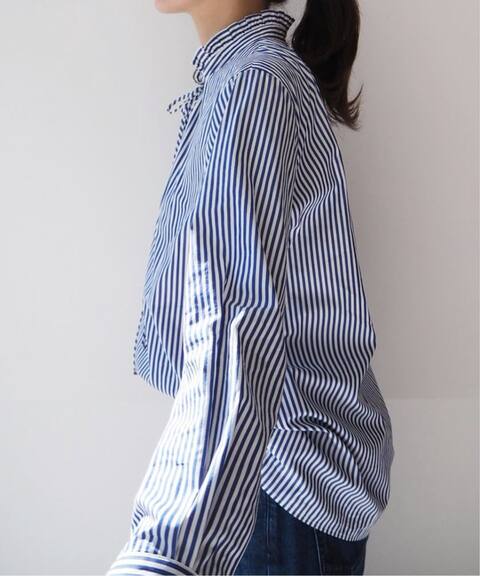 追加 コットンフリルシャツブラウス Iena イエナ 公式のファッション通販 Baycrew S Store