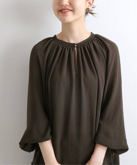 シフォンジョーゼットギャザーブラウス Iena イエナ 公式のファッション通販 Baycrew S Store