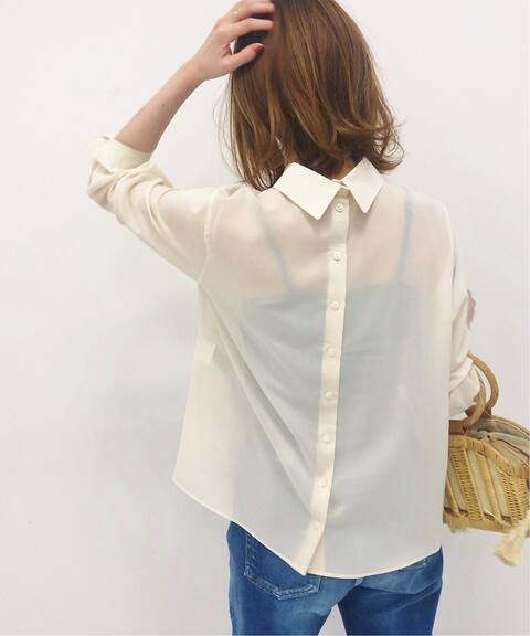 ボイルレトロカラーブラウス Iena イエナ 公式のファッション通販 Baycrew S Store