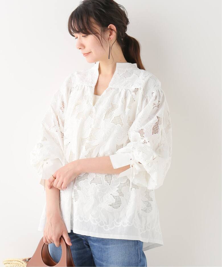 BY MALENE BIRGER/バイ マレーネ ビルガー】LACE ブラウス|IENA