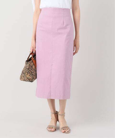 Pe フロントベンツタイトスカート La Totalite ラ トータリテ 公式のファッション通販 Baycrew S Store