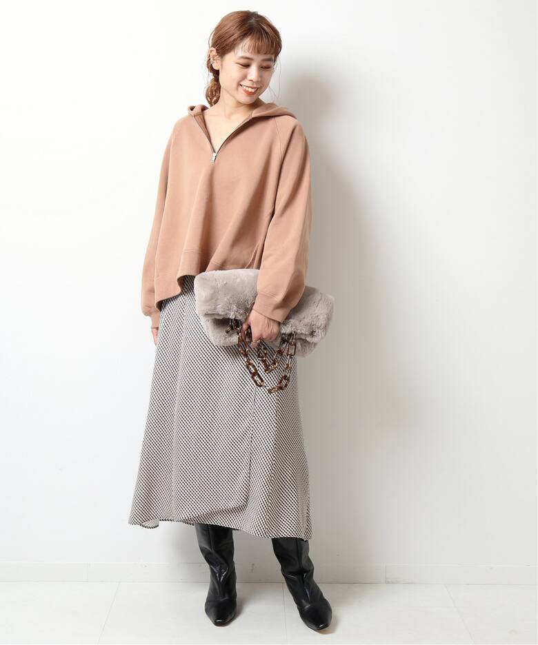 幾何プリントラップスカート◇（ロング・マキシ丈スカート）｜Spick  