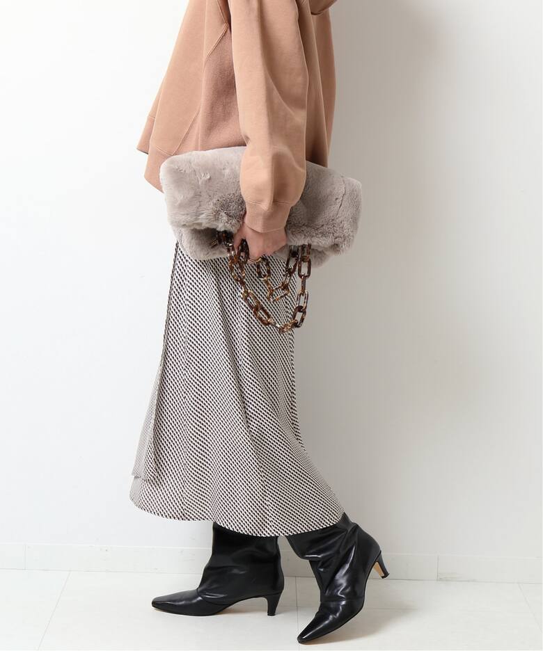 幾何プリントラップスカート◇（ロング・マキシ丈スカート）｜Spick  