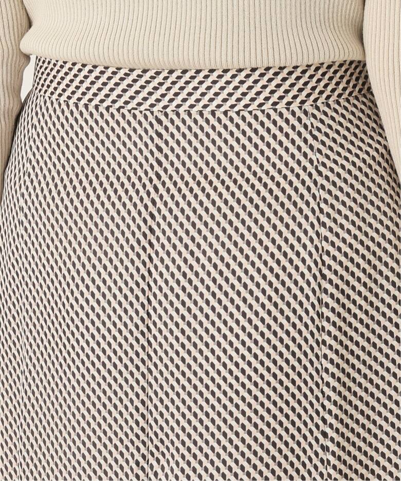 幾何プリントラップスカート◇（ロング・マキシ丈スカート）｜Spick  