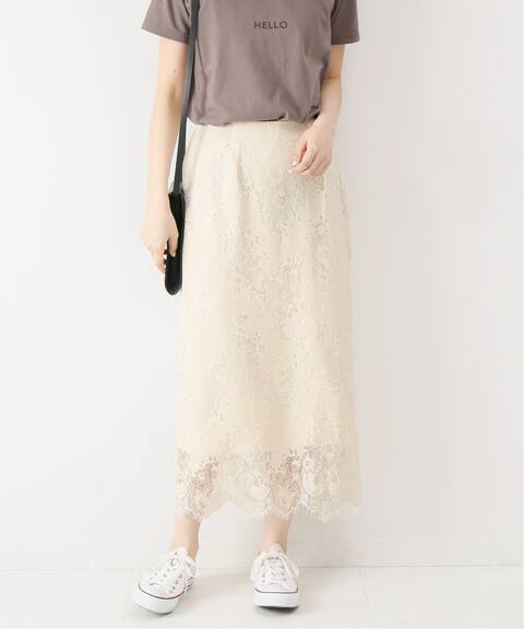 ラッセルレーススカート5 Spick And Span スピック スパン 公式のファッション通販 Baycrew S Store