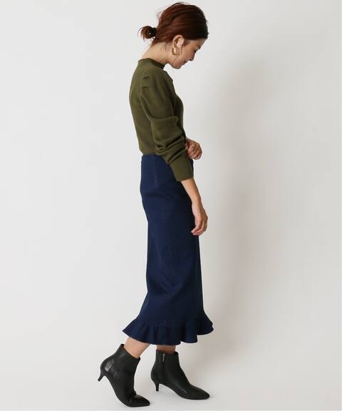 裾フリルタイトスカート U By Spick Span ユーバイスピックアンドスパン 公式のファッション通販 Baycrew S Store