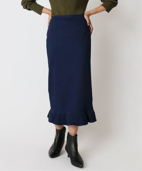 裾フリルタイトスカート U By Spick Span ユーバイスピックアンドスパン 公式のファッション通販 Baycrew S Store