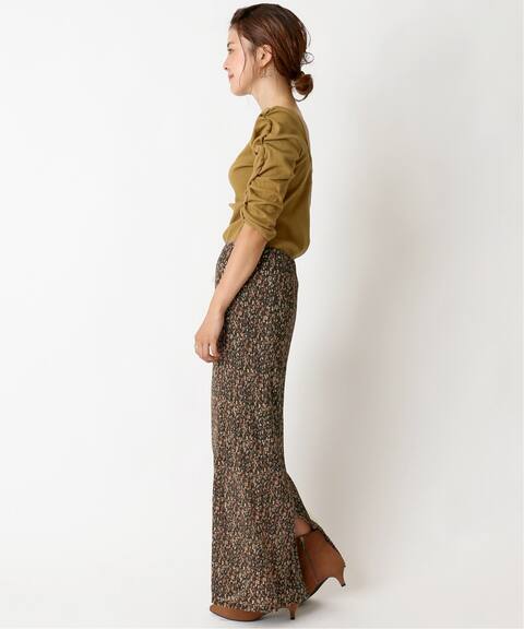 ストレッチフラワータイトスカート U By Spick Span ユーバイスピックアンドスパン 公式のファッション通販 Baycrew S Store