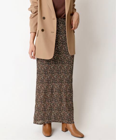 ストレッチフラワータイトスカート U By Spick Span ユーバイスピックアンドスパン 公式のファッション通販 Baycrew S Store