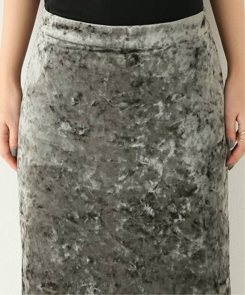 クラッシュベロアストレートスカート Journal Standard ジャーナルスタンダード 公式のファッション通販 Baycrew S Store