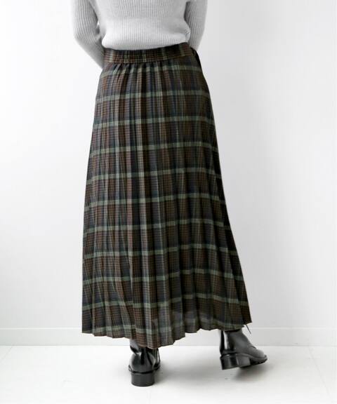 2wayチェックプリーツラップスカート Journal Standard Relume ジャーナルスタンダード レリューム 公式のファッション通販 Baycrew S Store