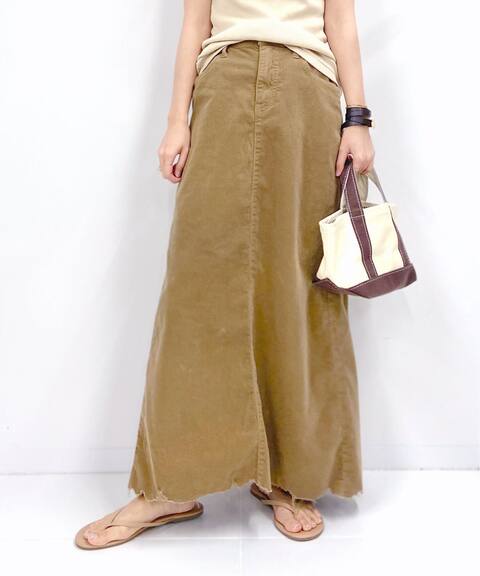 Surt サート コーデュロイマキシスカート Deuxieme Classe ドゥーズィエム クラス 公式のファッション通販 Baycrew S Store