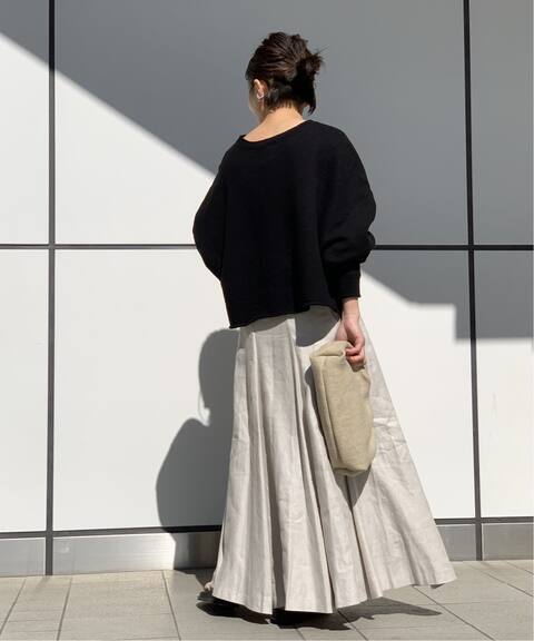 リネンレーヨンボリュームフレアスカート Ap Studio エーピーストゥディオ 公式のファッション通販 Baycrew S Store