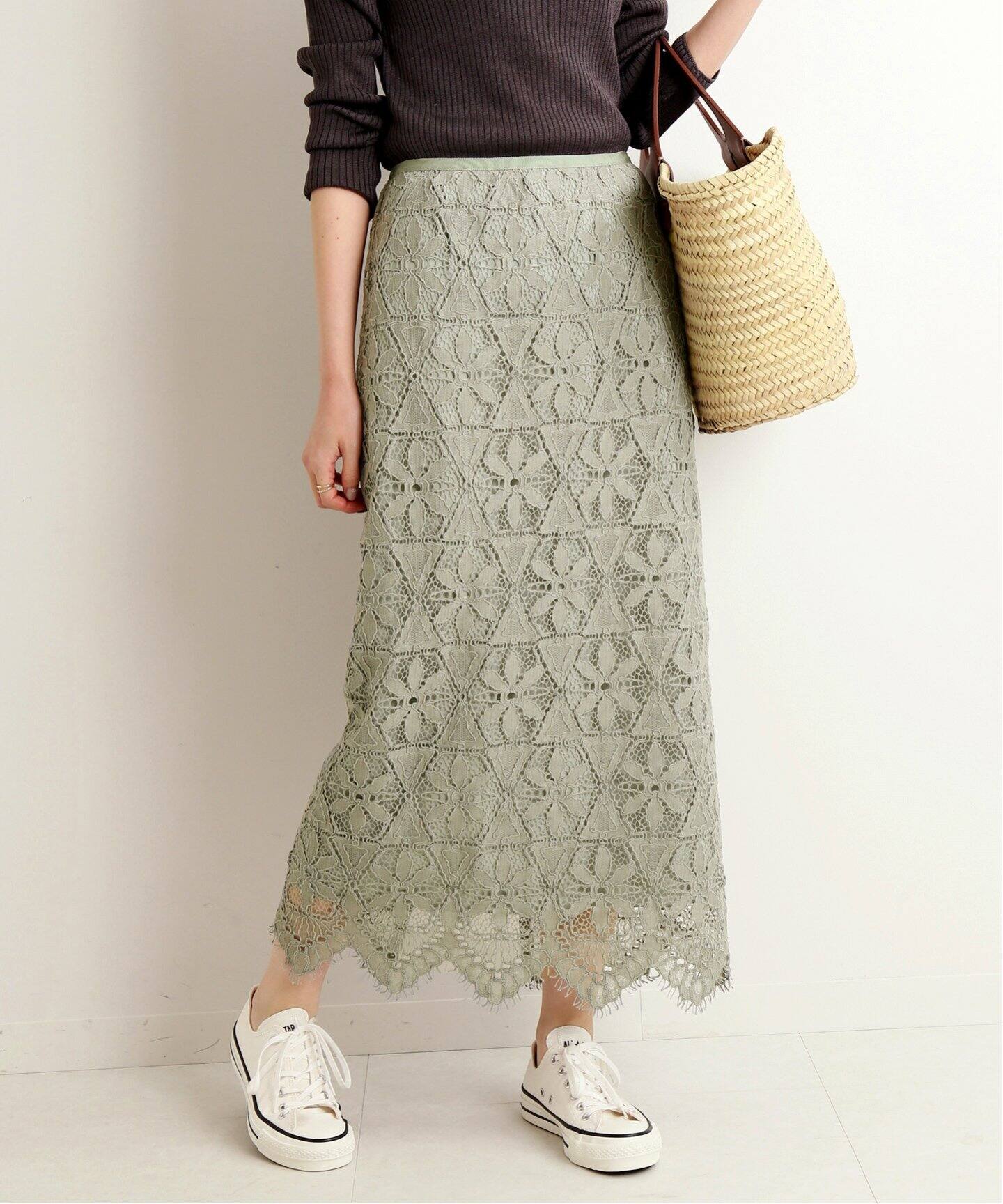 レースタイトスカート◇｜IENA（イエナ）公式のファッション通販 ...