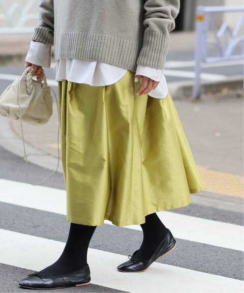 追加 Aidaタフタギャザースカート Iena イエナ 公式のファッション通販 Baycrew S Store