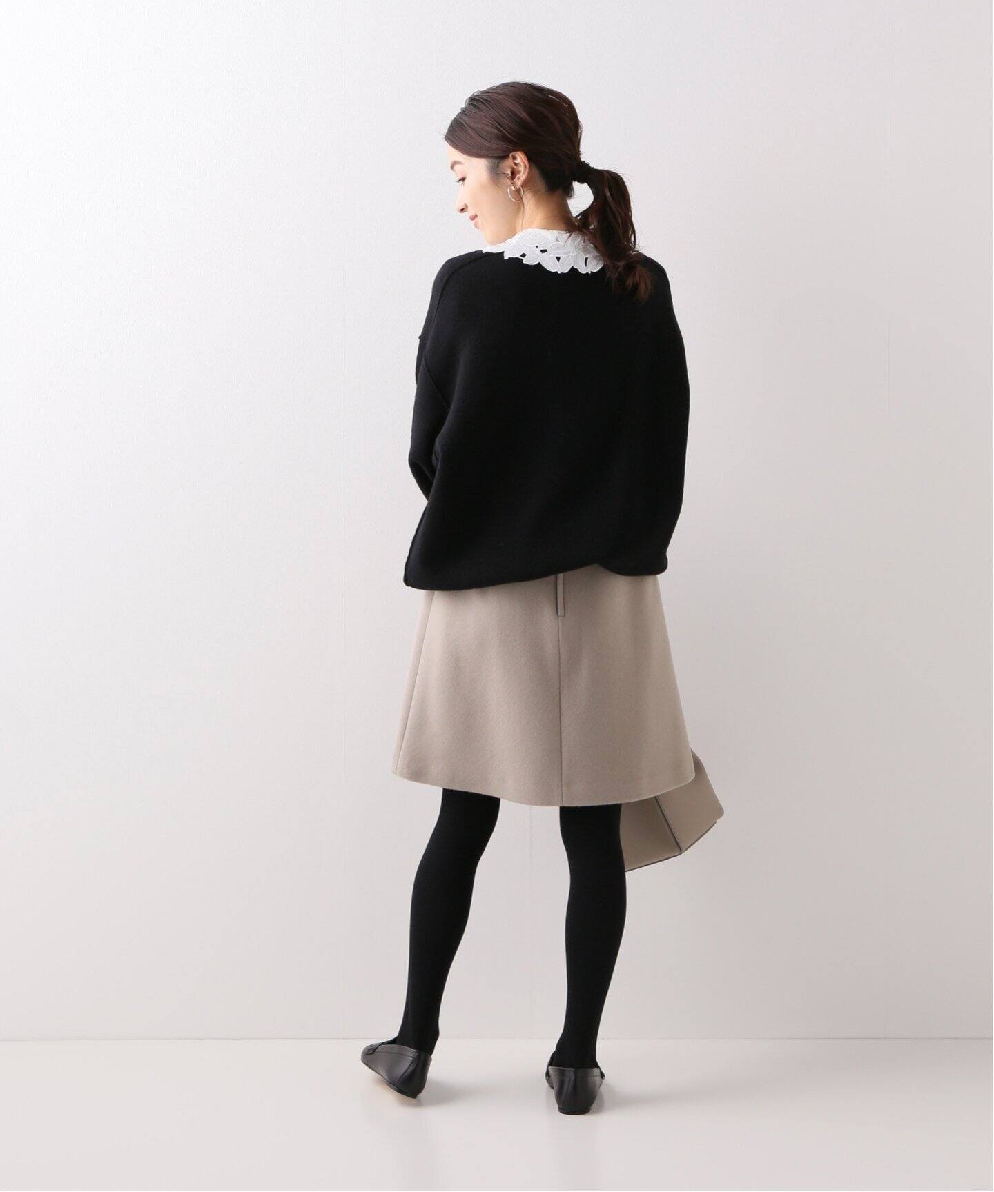 フラップポケット台形スカート◇（ひざ丈スカート）｜IENA（イエナ）の  