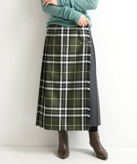 O Neil Of Dublin コンビネーションクラシックキルトスカート Iena イエナ 公式のファッション通販 Baycrew S Store